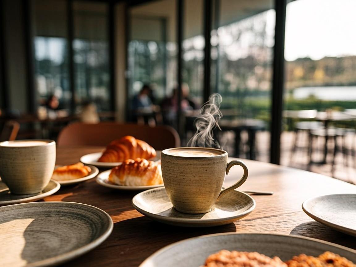 Утро начинается с первого кофе ☕✨ #утро #кофе #уют